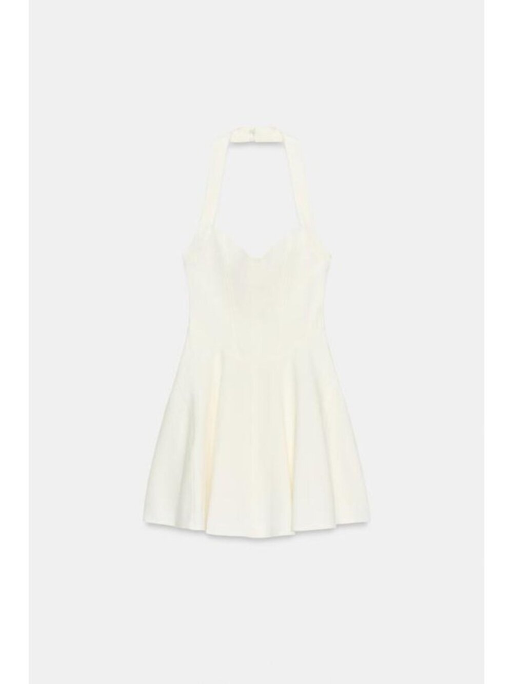 ZARA SWING HALTER DRESS